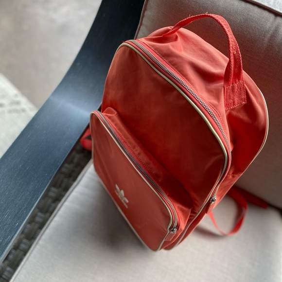 Adidas Adicolor Backpack, Light Orange Color - Picture 4 of 13